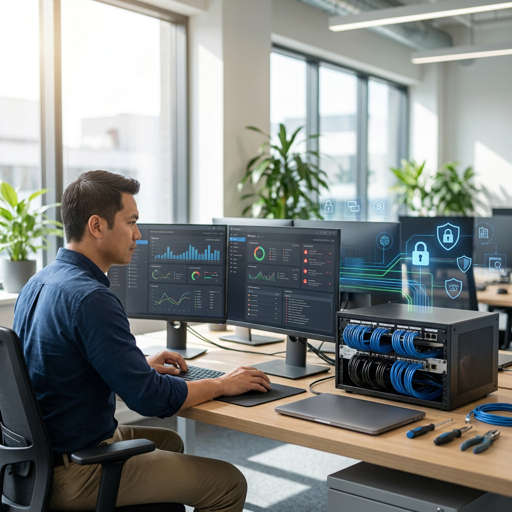 Managed IT operations and monitoring